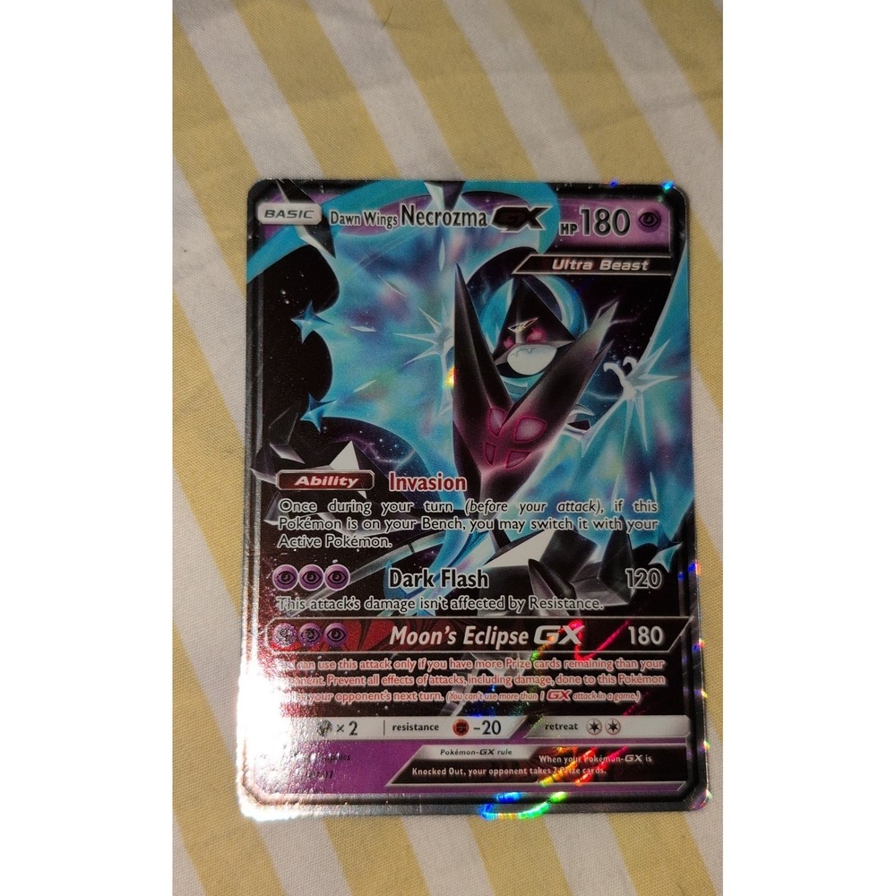 Dawn Wings Necrozma GX SM101 Promo Holo Pokemon Card Sun & Moon SM101